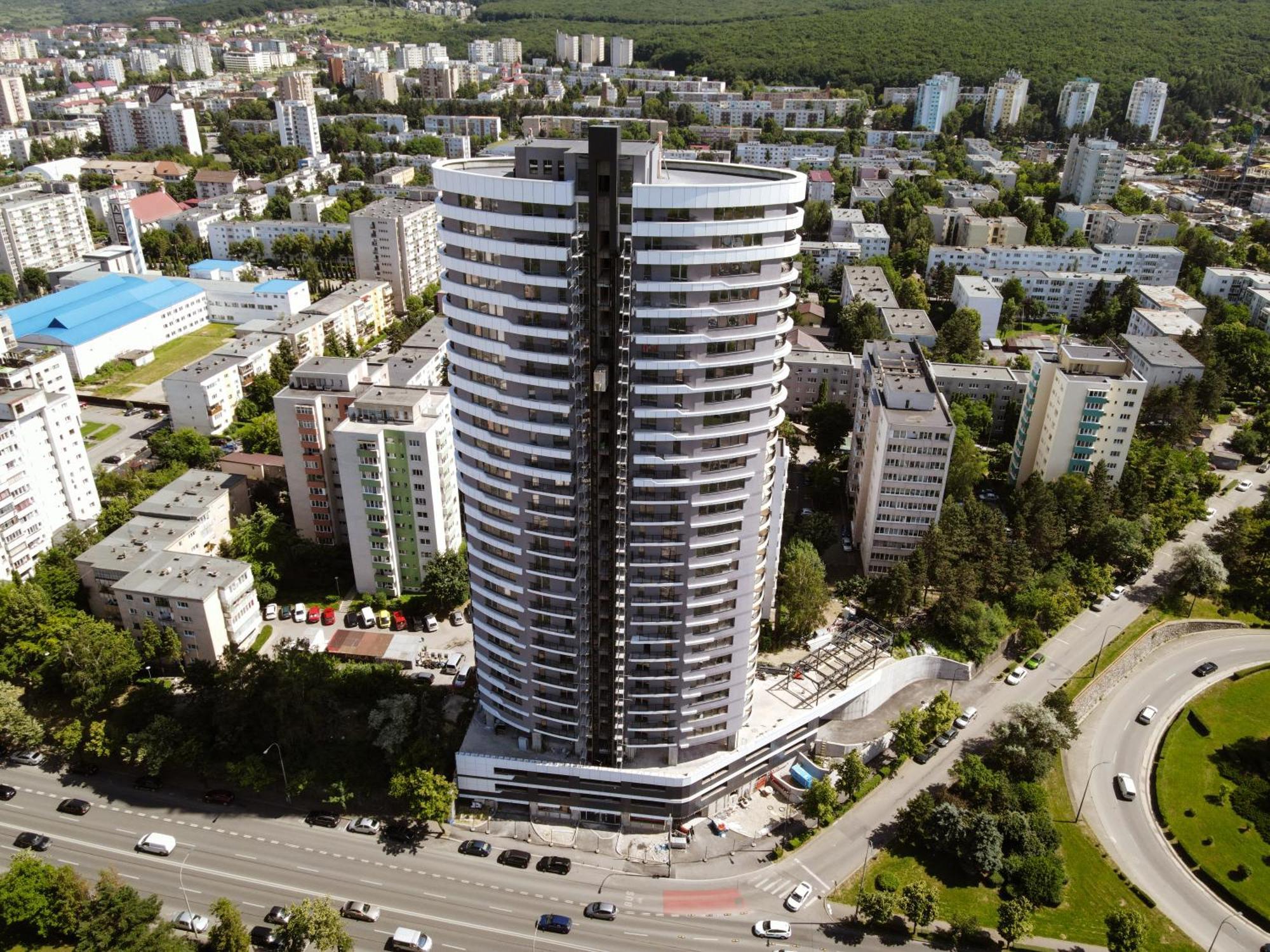 Boudoir 139 Apartments City Tower -18Th Floor Cluj-Napoca Exteriör bild